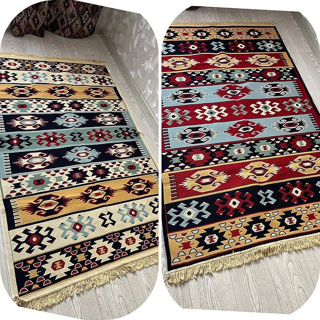 Двухсторонний ЭКО ковер 120×180 см фото 1