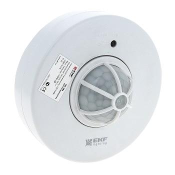 EKF dd-ms-28A ИК датчик движения потолочный 1200Вт 360гр. до 6м IP20 MS-28A EKF PROxima фото 1