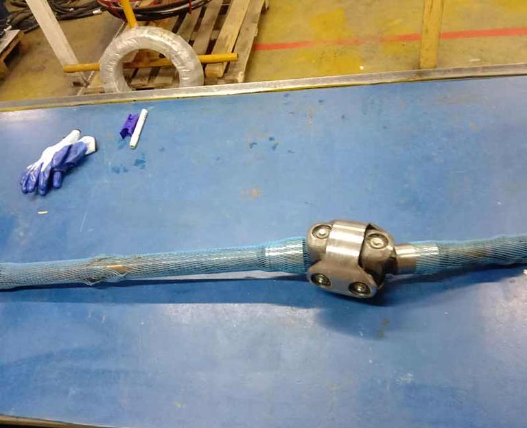 ШРУС переднего моста 6x6 L1140mm Z=23/26 SHAANXI/HOWO WG91124200001/1 фото 1