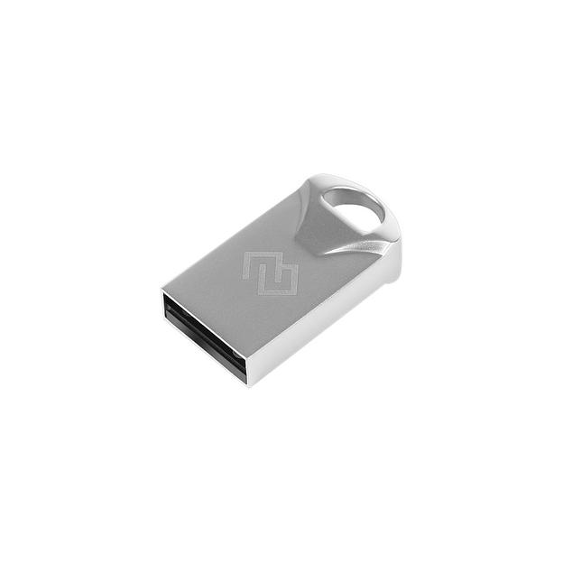 Флешка USB Digma DRIVE2 32ГБ, USB2.0, серебристый [dgfum032a20sr] фото 1
