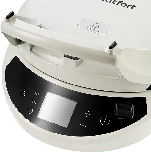 Пиццамейкер Kitfort КТ-4638 1600Вт серый/черный фото 4