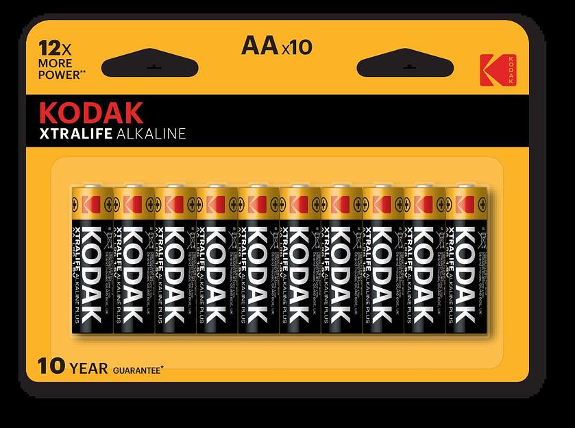 Батарейка LR6-8+2BL XTRALIFE Alkaline [KAA-8+2] KODAK Б0014330 фото 1