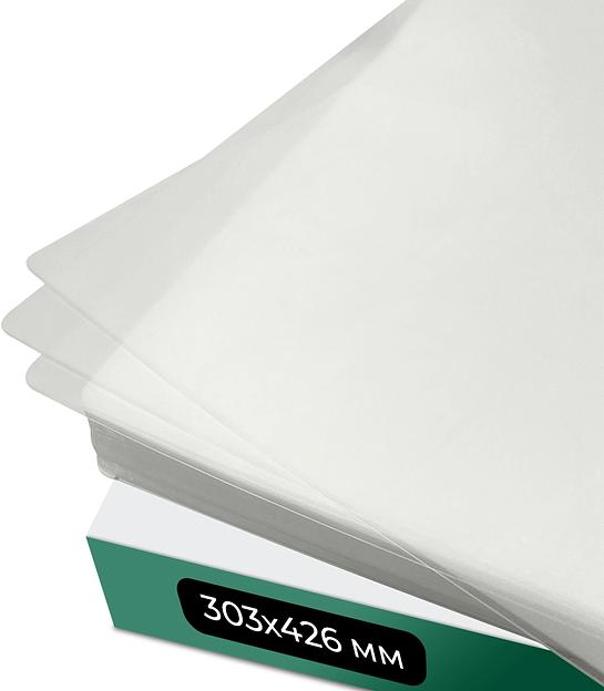 Пленка для ламинирования Heleos 100мкм A3 (100шт) глянцевая 303x426мм LPA3-100 фото 5