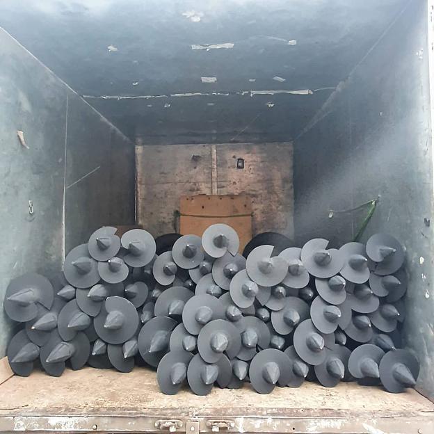 Винтовая свая СВС 76х3,5х2500мм фото 1