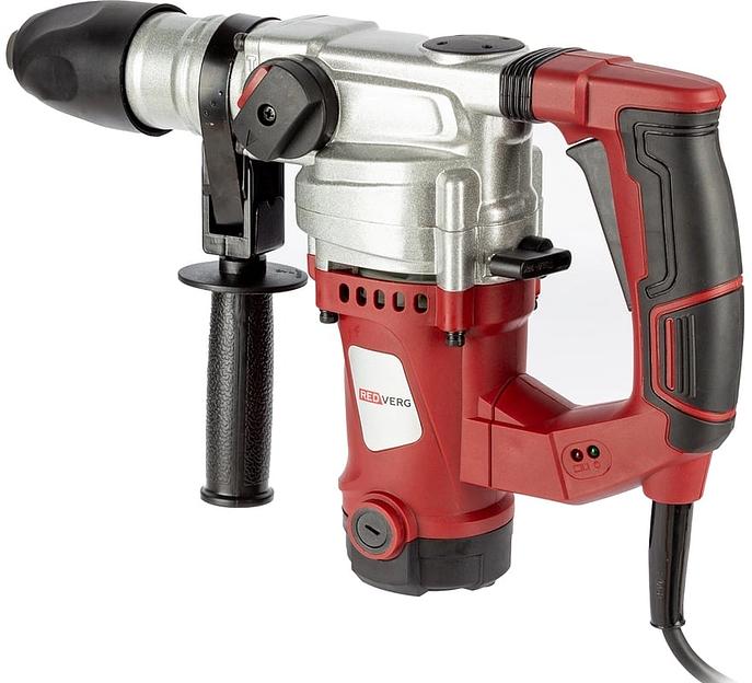 Перфоратор RedVerg RD-RH1200S патрон:SDS-plus уд.:5Дж 1200Вт (кейс в комплекте) фото 3