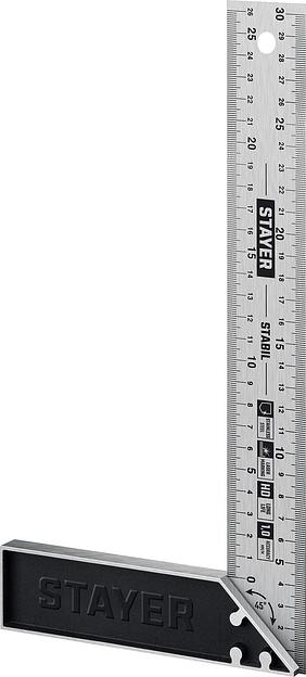 STAYER 300 мм, столярный угольник, Professional (3431-30) фото 4