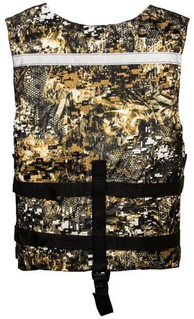 Жилет Таймень спасательный стандартный размер: S (38-42), цвет: камуфляж фото 6