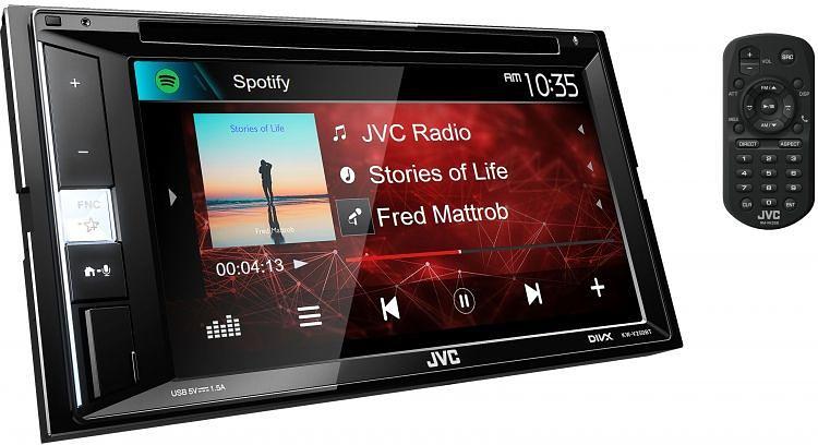 Автомагнитола JVC KW-V250BTM 2DIN 4x50Вт v3.0 6.2" ПДУ RDS фото 4