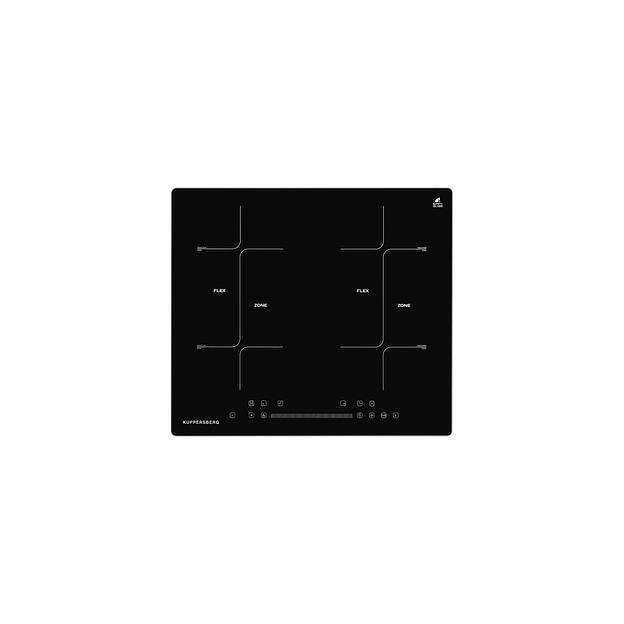 Индукционная варочная поверхность KUPPERSBERG ICS 622 R, конфорок: 4 шт., стеклокерамика, независимая, черный фото 1