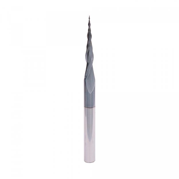 Твердосплавная фреза Delta-Tools коническая 75x30,5x6 R=0,25 DTC1 фото 1