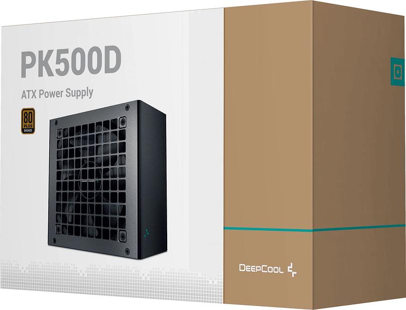 Блок питания Deepcool ATX 500W PK500D V2 80+ bronze (20+4pin) APFC 120mm fan 6xSATA RTL фото 8