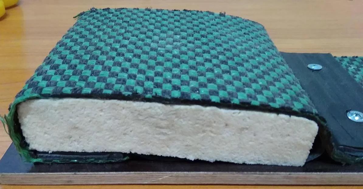 Резиновый матрас для боксов с подложкой из пенополиуретана ОПТ фото 1