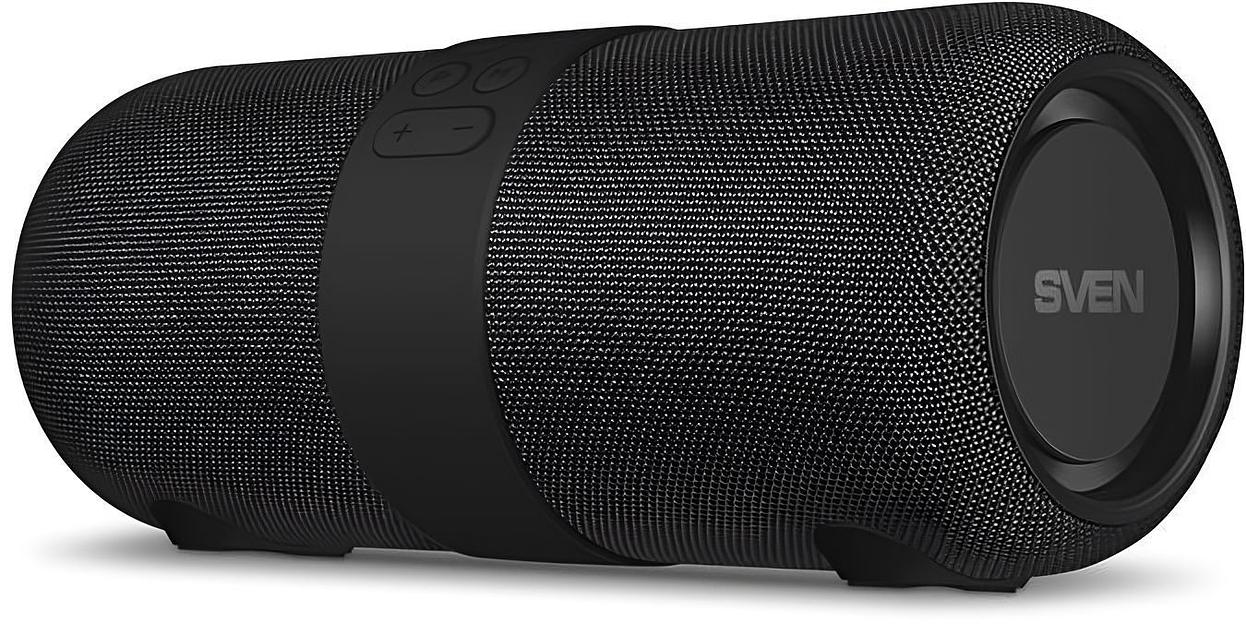 SVEN PS-340, черный (24 Вт, Waterproof (IPx6), TWS, Bluetooth, FM, USB, 3600мА*ч) фото 1