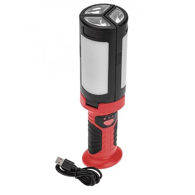 Rexant 75-8003 Фонарь многофункциональный, с магнитом, крюком и функцией Power bank фото 1