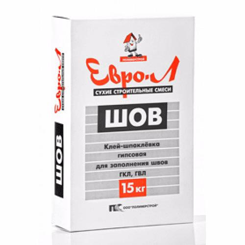 Шпаклевка-клей гипсовый Монтаж "Евро Л" фото 1
