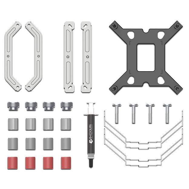 Устройство охлаждения(кулер) ID-COOLING SE-224-XTS WHITE, 120мм, Ret фото 7