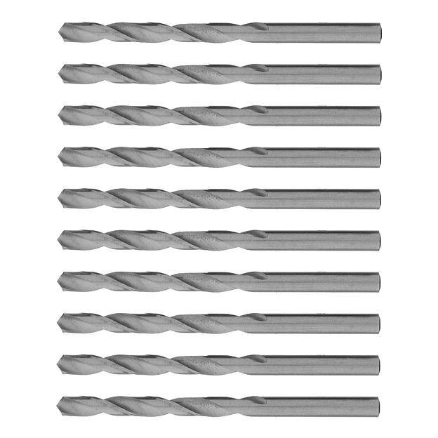 Сверло MATRIX по металлу, 6,0 мм, полированное, HSS, 10 шт. цилиндрический хвостовик// 71560 фото 1