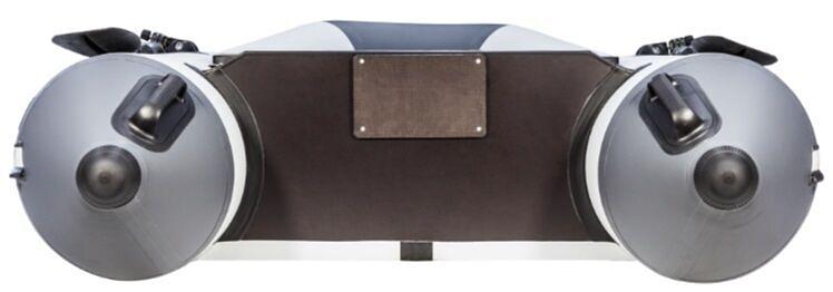 Лодка Аква 2900 слань книжка, киль, 2900*1420*400 мм., цвет: серый-графит фото 7