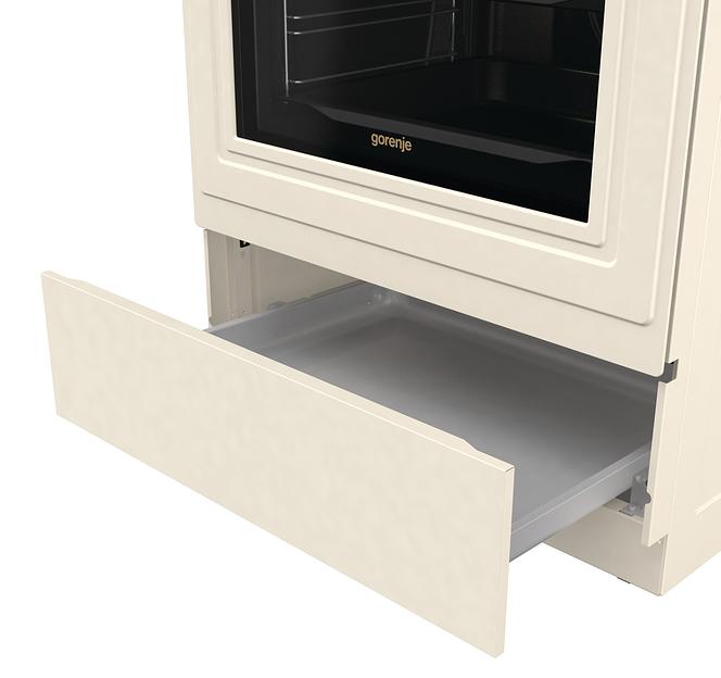 Плита Электрическая Gorenje GECS6B70CLI бежевый фото 9