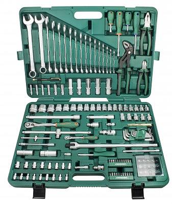 S04H524142S Набор инструмента универсальный 1/4", 1/2"DR, 142 предмета Jonnesway фото 1