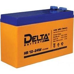 Delta HR 12-24W (6 А\ч, 12В) свинцово- кислотный аккумулятор фото 1