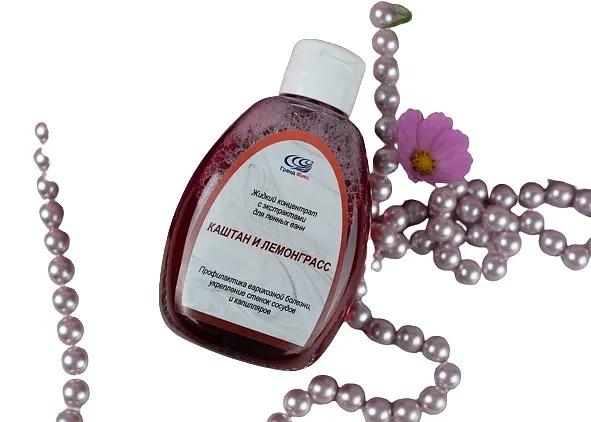 Жидкий концентрат для ванн «Каштан и лемонграсс» 1 л ОПТ фото 2