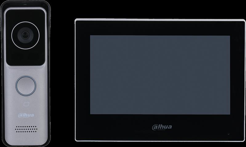 Комплект домофонии DAHUA DHI-KTW02, Wi-Fi Villa Door Station& IP Indoor Monitor (DHI-KTW02) фото 1