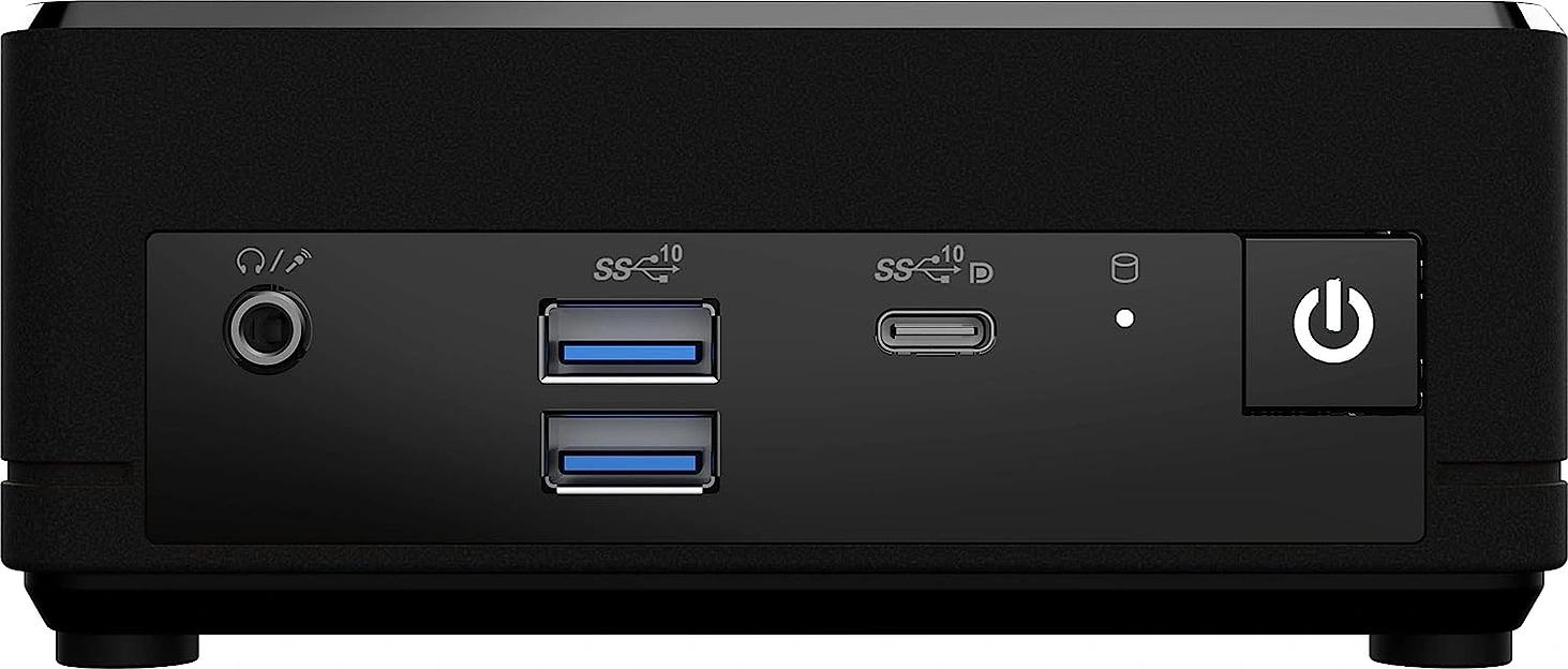 Неттоп MSI Cubi N ADL-017BRU N100 (0.8) UHDG без ОС 2xGbitEth WiFi BT 65W черный (936-B0A911-237) фото 3