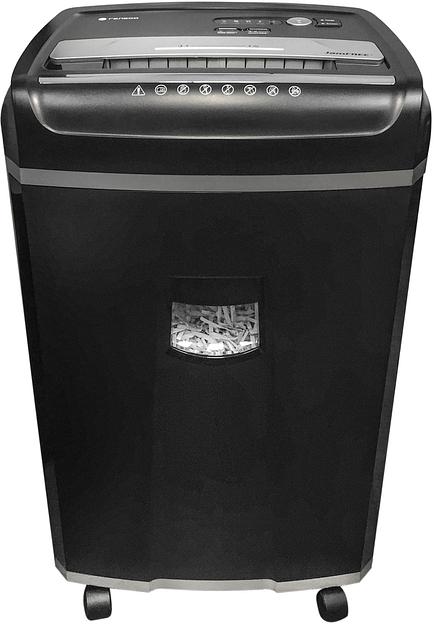 Шредер Heleos УМ35-4 черный (секр.P-4) фрагменты 23лист. 35лтр. скрепки скобы пл.карты CD фото 2