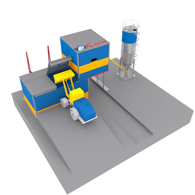 Бетонный завод «Рифей-Зима-Мобильный-30» фото 1