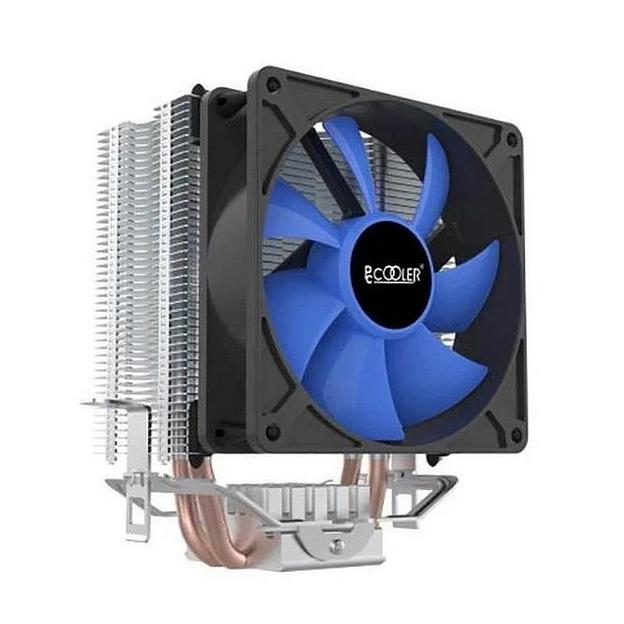 PCCooler S93 V2 Кулер S775/115X/AM2/AM3/AM4/FM1/FM2 (40 шт/кор, TDP 102W, вент-р 90мм, 2 тепловые трубки 6мм, 2200RPM, 22dBa) фото 1