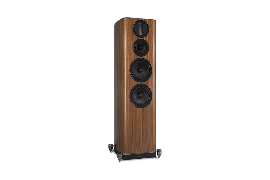 Напольные акустические системы Wharfedale Aura 4 Цвет: Орех [HI-GLOSS WALNUT] фото 5