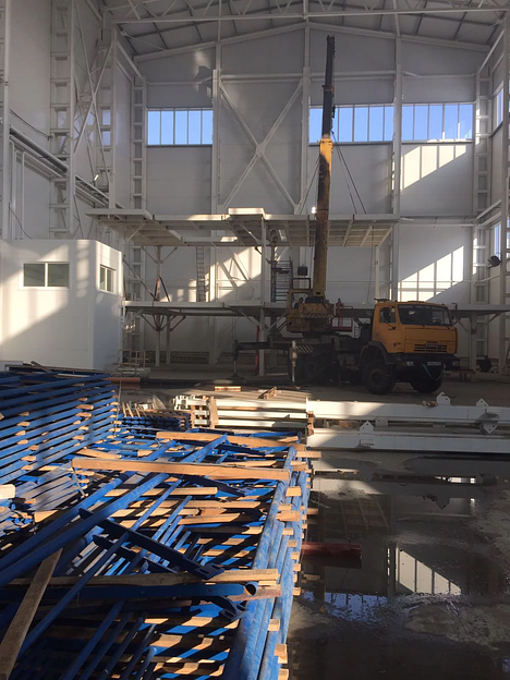 Производственное здание в холодном исполнении фото 4