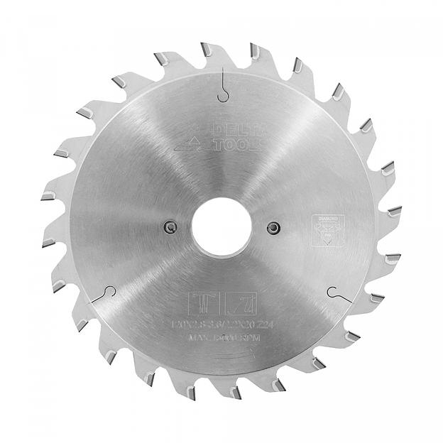 Пила подрезная DELTATOOLS алмазная составная 120✕20✕2.8/3.6✕12+12T фото 1