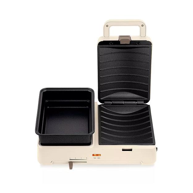 Сэндвичница Kitfort КТ-6061-2 бежевый фото 2