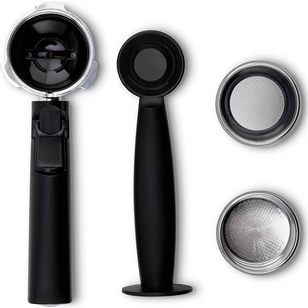 Кофеварка рожковая Vitek VT-1520 850Вт серебристый/черный фото 5