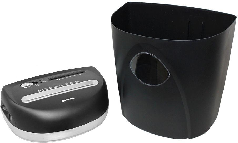 Шредер Heleos УП23-4 черный (секр.P-4) фрагменты 13лист. 23лтр. скрепки скобы пл.карты CD фото 3