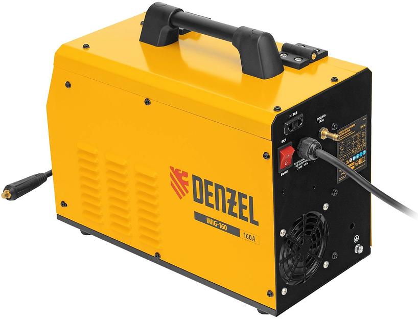 Аппарат инвертор. полуавтомат. cварки IMIG-160 Synergy, 160 А, ПВ 60%, катушка 5 кг// Denzel фото 10