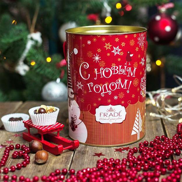 Туба с шоколадом ручной работы Fradе́ 373 г фото 2