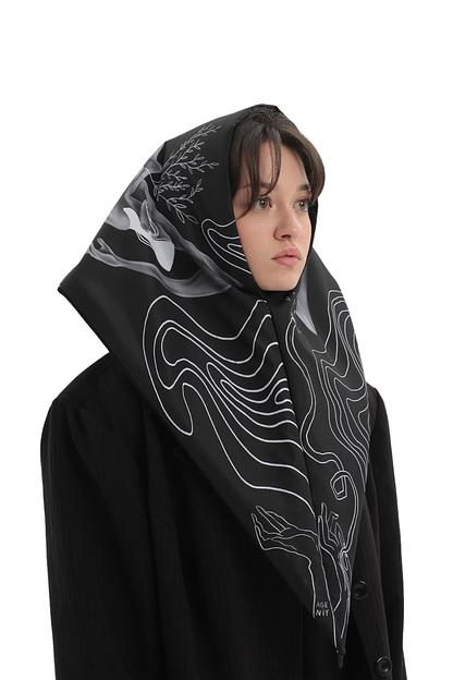 Косынка «Процесс» фото 2