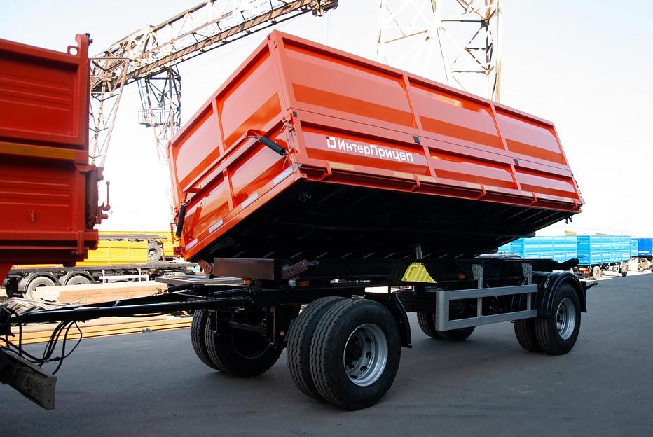 Прицеп самосвальный двухосный фото 5