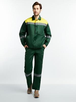 Костюм «Экосиз-Легион-Р-2» зеленый/желтый ОПТ фото 1