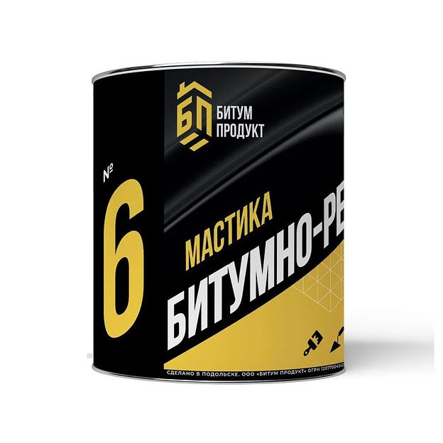 Мастика битумно-резиновая, 2 кг фото 1