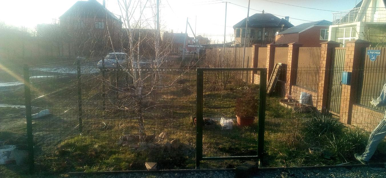 Калитка с задвижкой 1030×800×4 мм для 3D забора фото 3