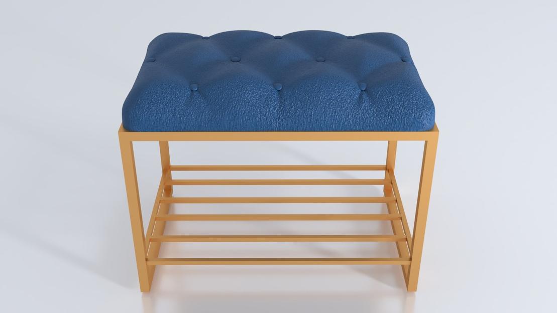 RKS Home 0221 банкетка, металл, 80x40x43 см ОПТ фото 1