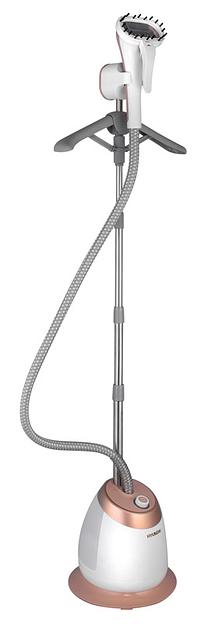 Отпариватель напольный Hyundai H-US02259 1800Вт белый/золотистый фото 3