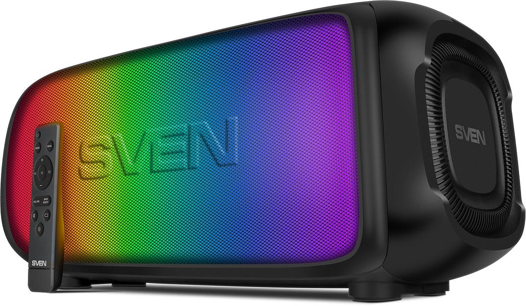Колонка порт. Sven PS-860 черный 100W 1.0 BT/3.5Jack 5400mAh (SV-022518) фото 5