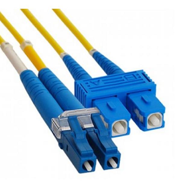 Rexant (50-2410) Патч-корд оптический переходной (SM), 9/125 (OS2), LC/UPC-SC/UPC, (Duplex), LSZH, 2м фото 1