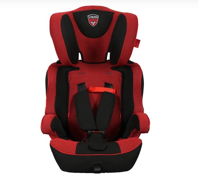 Детское автокресло Vixen «Лазурит мини 1-2-3» цвет красный ОПТ фото 1