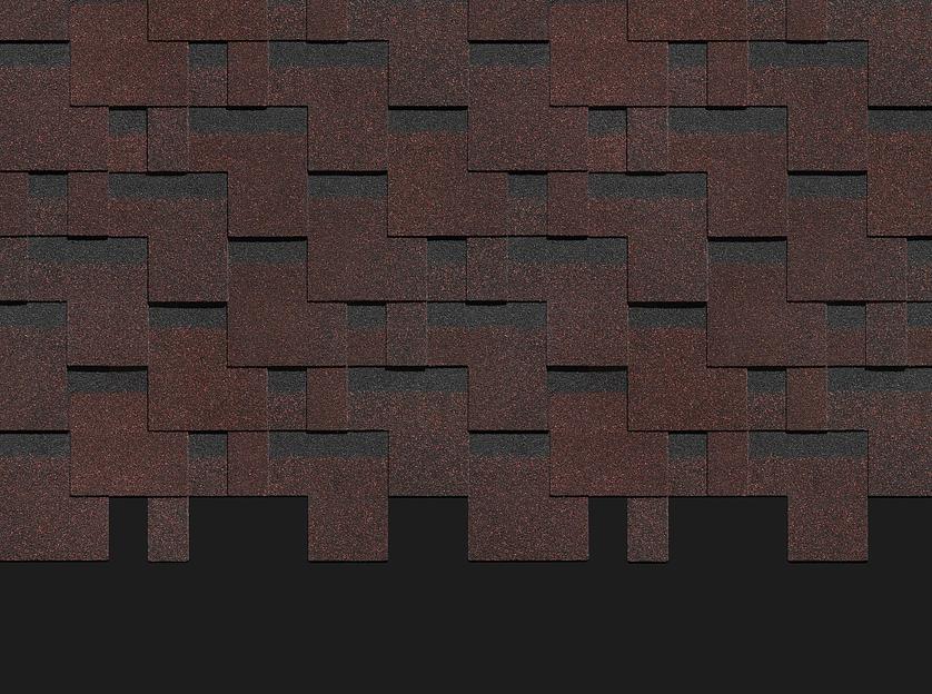 Гибкая черепица Döcke PIE Premium «Генуя» какао опт фото 1